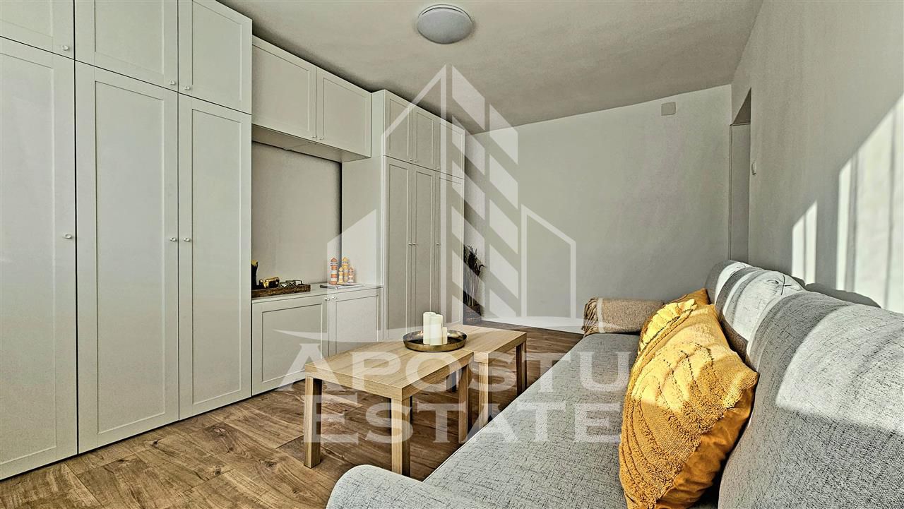 Apartament cu 1 camera complet renovat 30mp Decomandat in zona Sagului